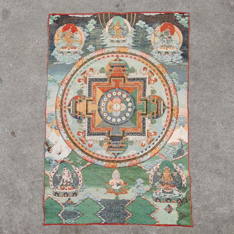 Buddhist Art Tibetan Buddhism Thangka Paintings for Meditation and Home Decoration 60*90cm