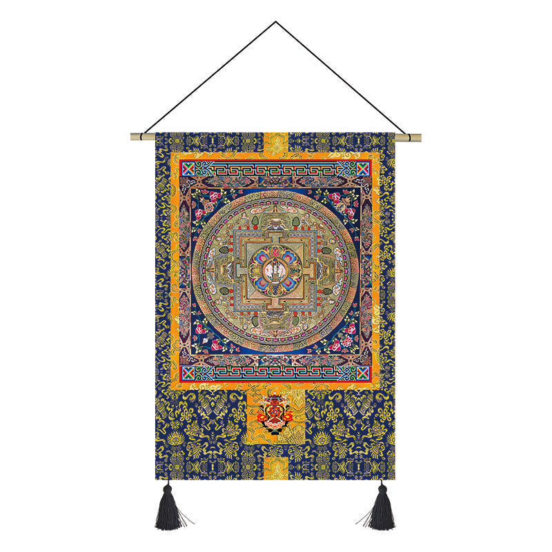 Buddhist Art Tibetan Buddhism Thangka Paintings for Meditation and Home Decoration 45*65 cm