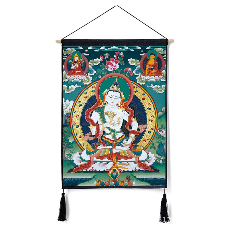 Buddhist Art Tibetan Buddhism Thangka Paintings for Meditation and Home Decoration 45x65cm