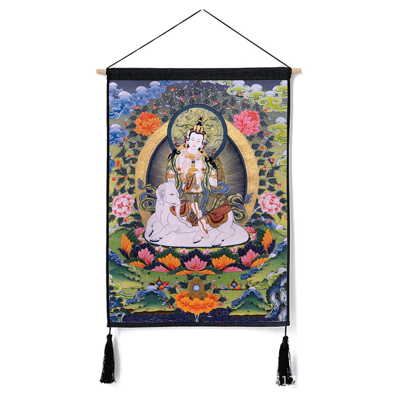 Buddhist Art Tibetan Buddhism Thangka Paintings for Meditation and Home Decoration 45x65cm