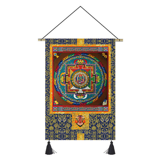 Buddhist Art Tibetan Buddhism Thangka Paintings for Meditation and Home Decoration 45*65 cm