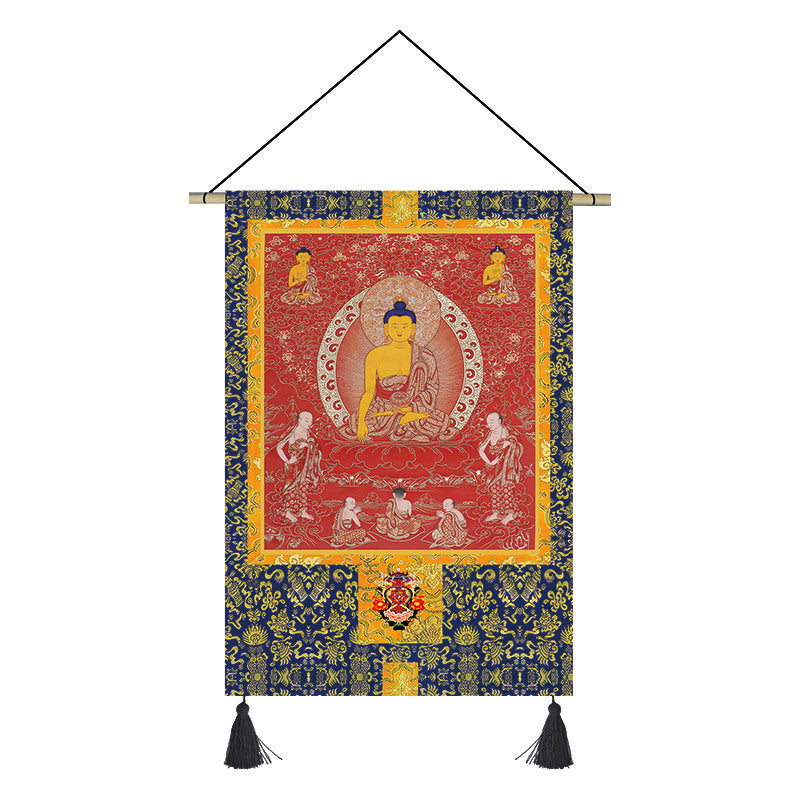 Buddhist Art Tibetan Buddhism Thangka Paintings for Meditation and Home Decoration 45*65 cm