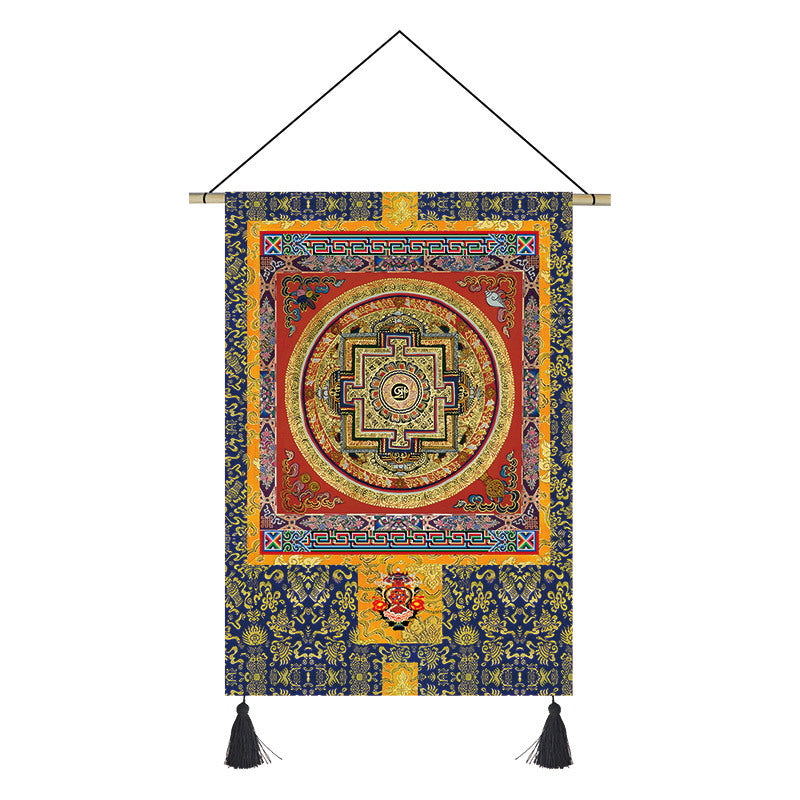 Buddhist Art Tibetan Buddhism Thangka Paintings for Meditation and Home Decoration 45*65 cm