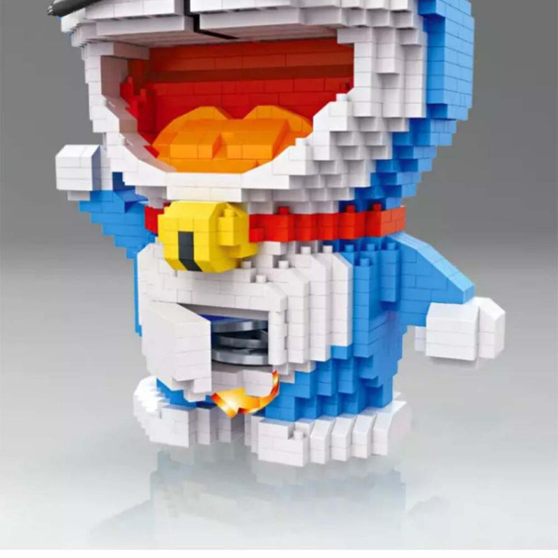 Building Blocks Anime Cartoon Doraemon Model Piggy Bank DIY Kids Toy - Toysoff.com