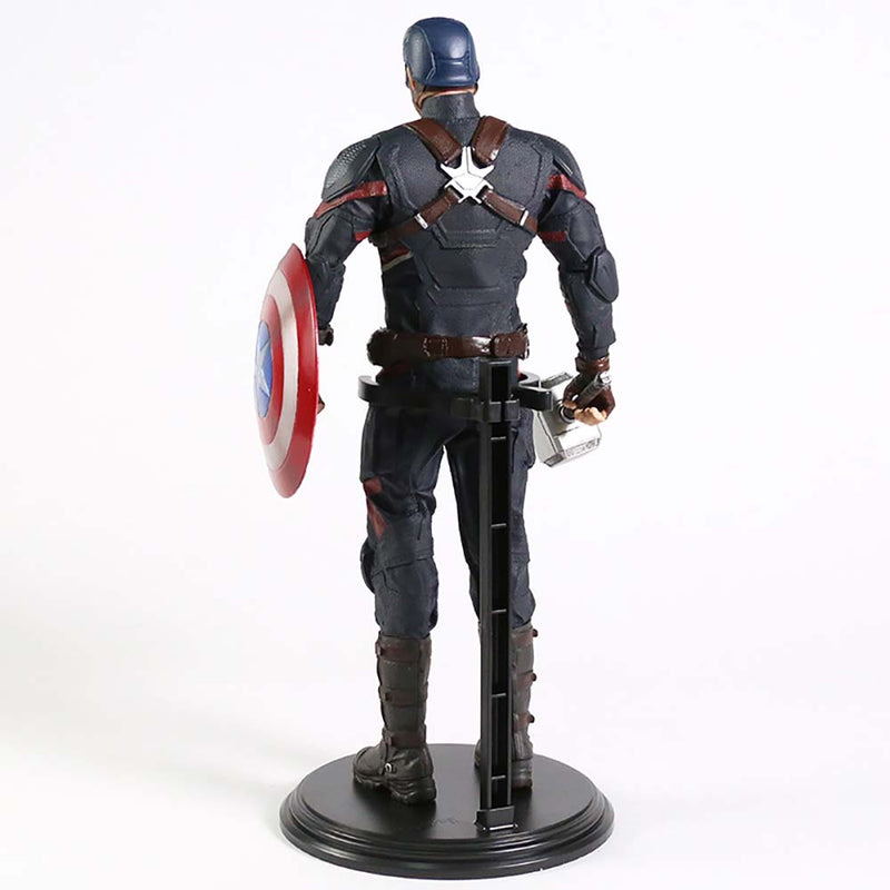 Captain America Steven Steve Rogers Action Figure Model Toy 30cm