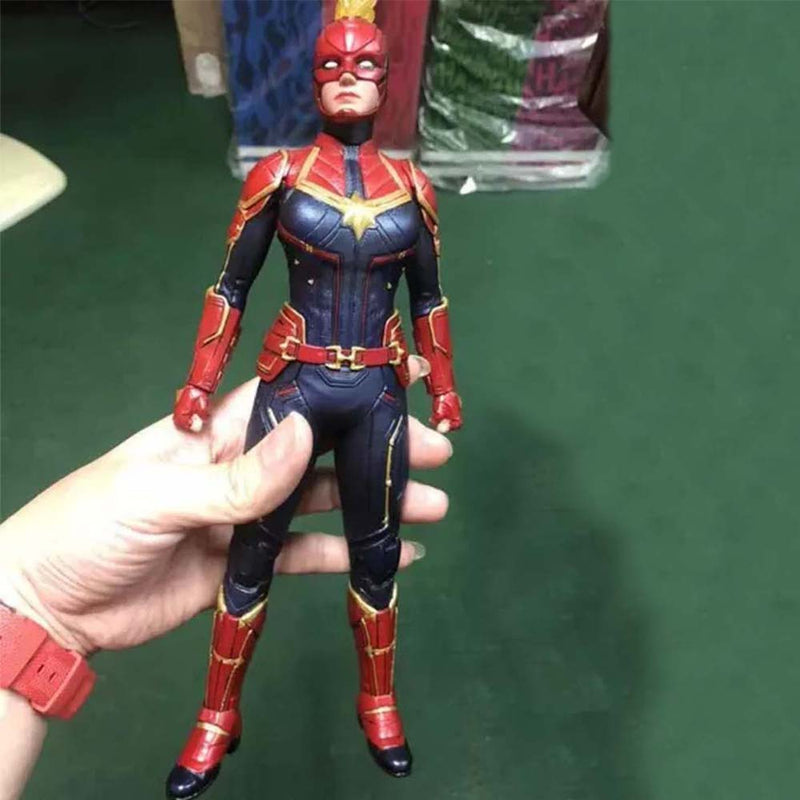 Captain Carol Danvers Action Figure Collection Model Toy 30cm