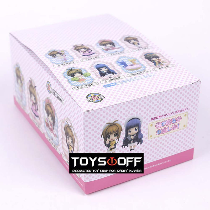 Card Captor Q Ver Action Figure Collectible Model Toy 8pcs