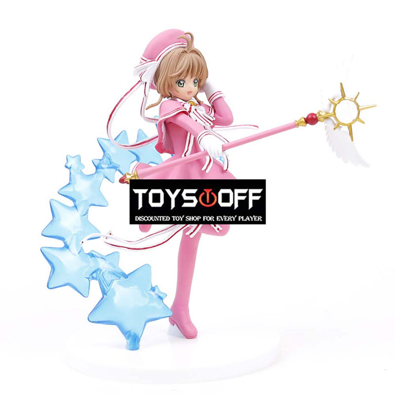 Card Captor Sakura Clear Card Edition Kinomoto Sakura Action Figure 19cm