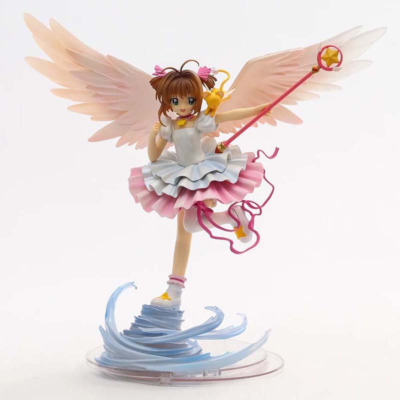 Card Captor Sakura Kinomoto Battle Action Figure Toy 28cm