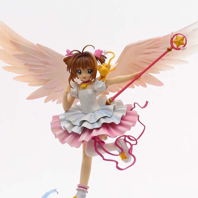 Card Captor Sakura Kinomoto Battle Action Figure Toy 28cm