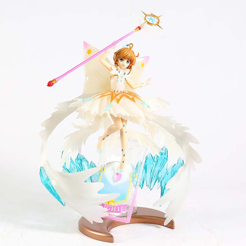 Card Captor Sakura Kinomoto Hello World Ver Action Figure Toy 35cm