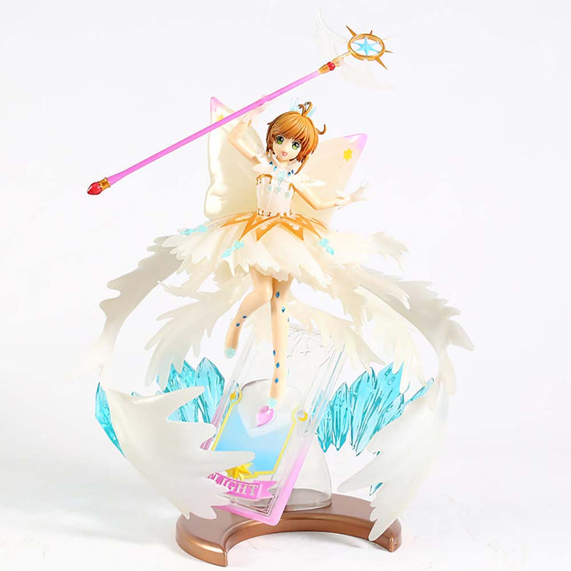 Card Captor Sakura Kinomoto Hello World Ver Action Figure Toy 35cm