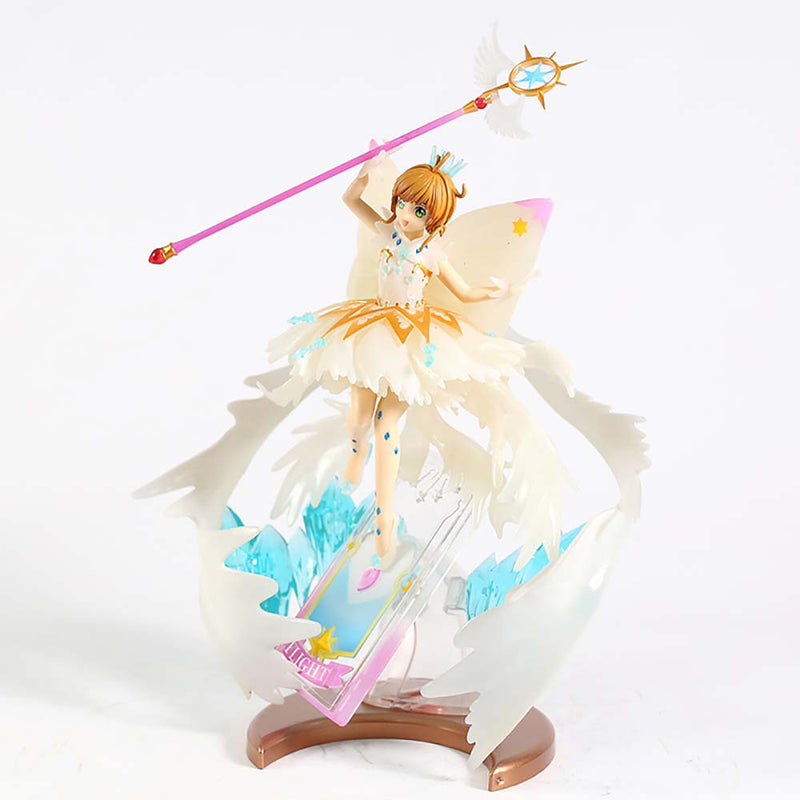 Card Captor Sakura Kinomoto Hello World Ver Action Figure Toy 35cm