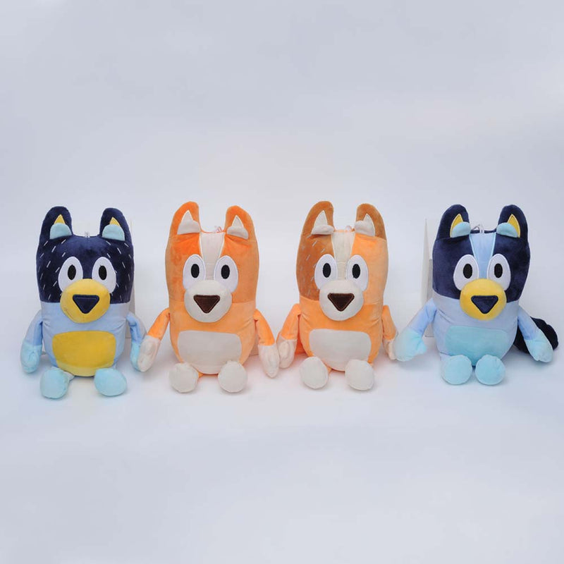 Cartoon Bluey Family Bluey Bingo Mum Dad Plush Doll Toy 23cm