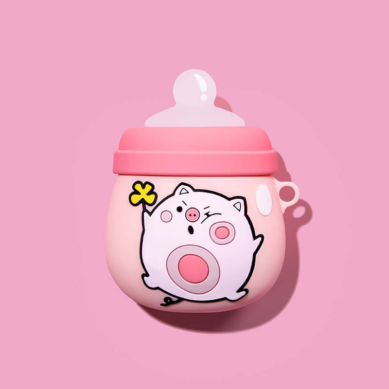 Cartoon Creative Fancy Pig Apple Airpods Case