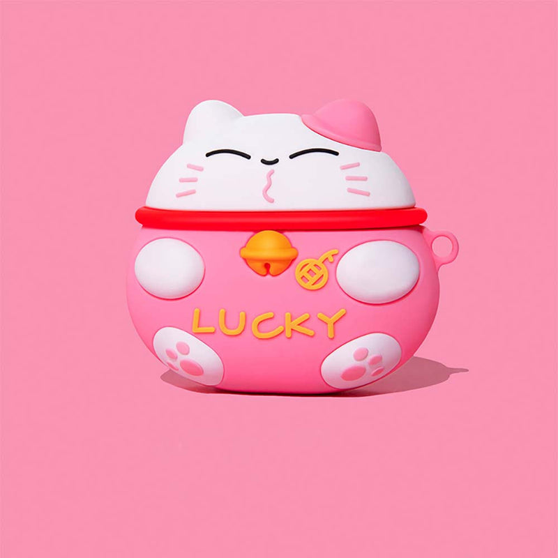 Cartoon Creative Lucky Cat Apple Airpod Case