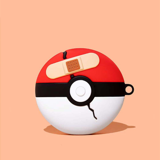 Cartoon Creative Pokemon Poke Ball Apple Airpods Case