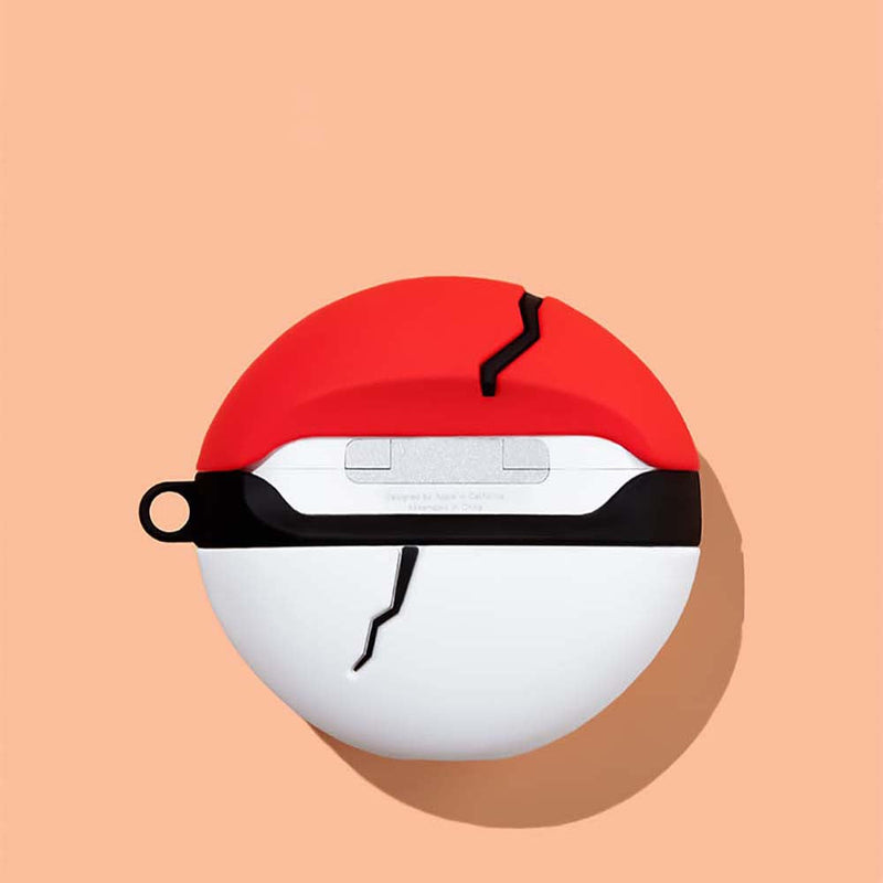 Cartoon Creative Pokemon Poke Ball Apple Airpods Case