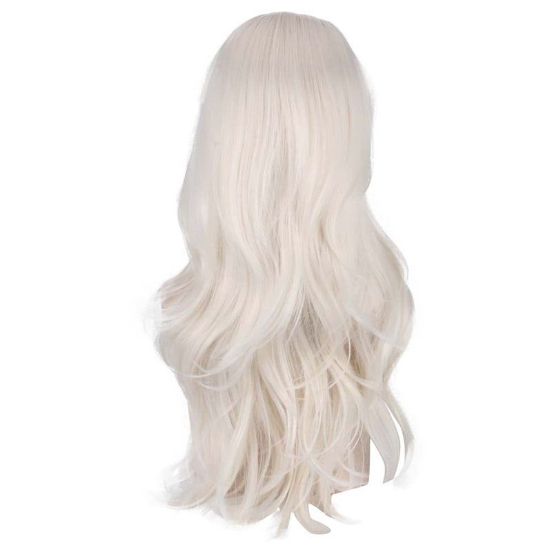 Cartoon Frozen 2 Queen Elsa Cosplay Beauty Sweet Blond Wig