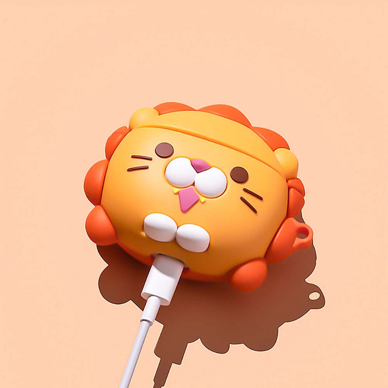 Cartoon Happy Garfield Apple Airpods Case Fun Gift