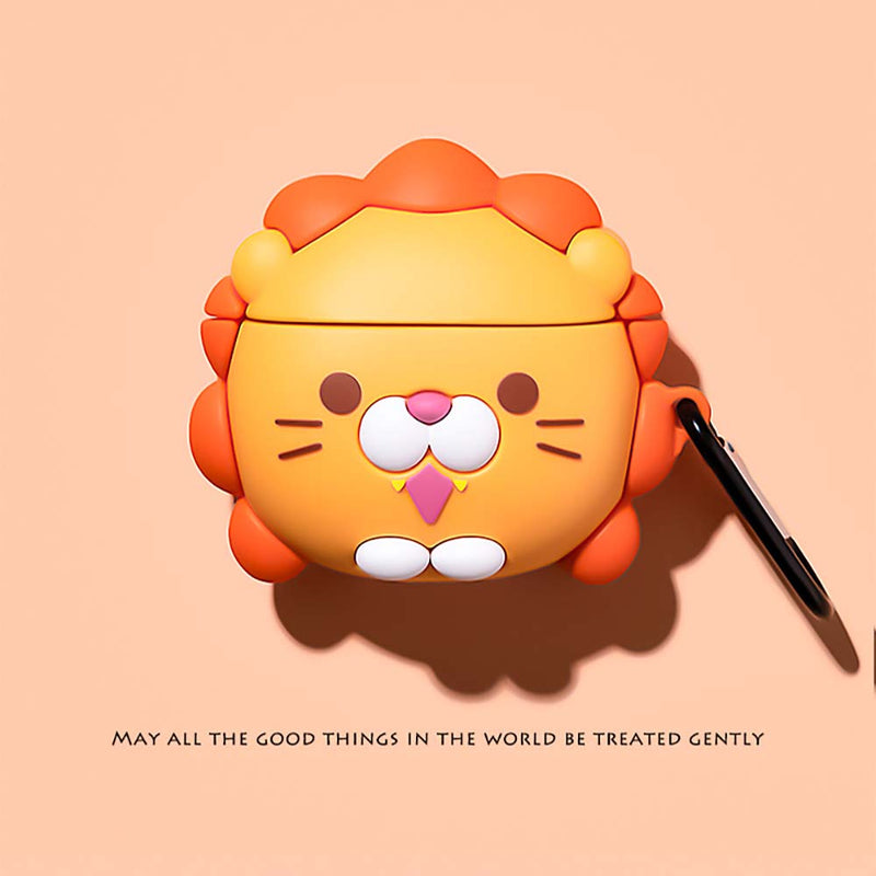 Cartoon Happy Garfield Apple Airpods Case Fun Gift