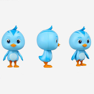 Cartoon Katuri Mini Action Figure Pet Chicken Team Movable Music Toys