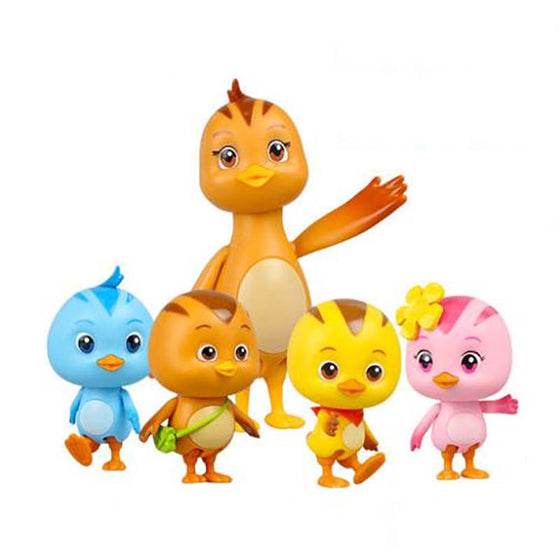 Cartoon Katuri Mini Action Figure Pet Chicken Team Suit Toys