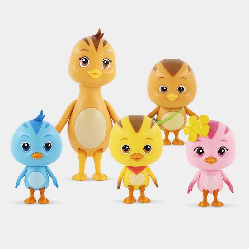 Cartoon Katuri Mini Action Figure Pet Chicken Team Suit Toys