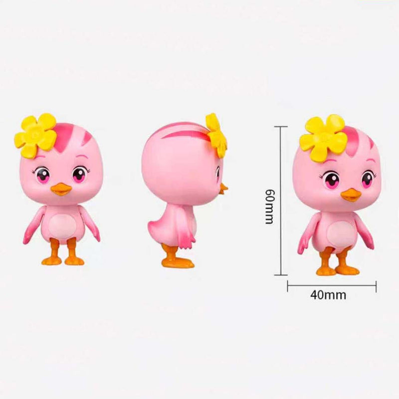 Cartoon Katuri Mini Action Figure Pet Chicken Team Suit Toys