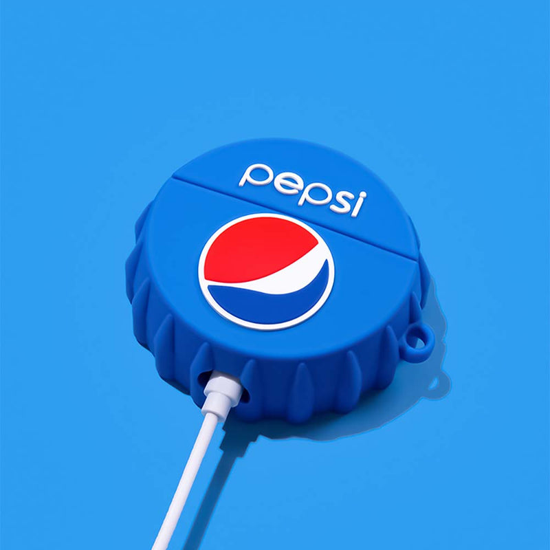 Cartoon Pepsi Soda Cover Apple Airpods Case Fun Gift