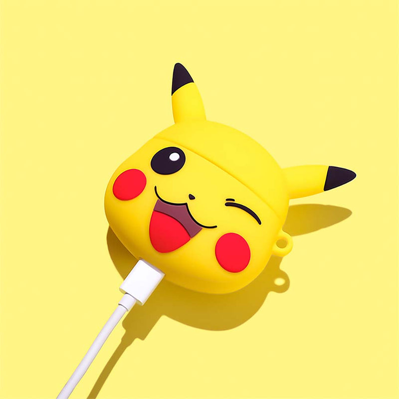 Cartoon Pokemon Pikachu Apple Airpods Case Fun Gift