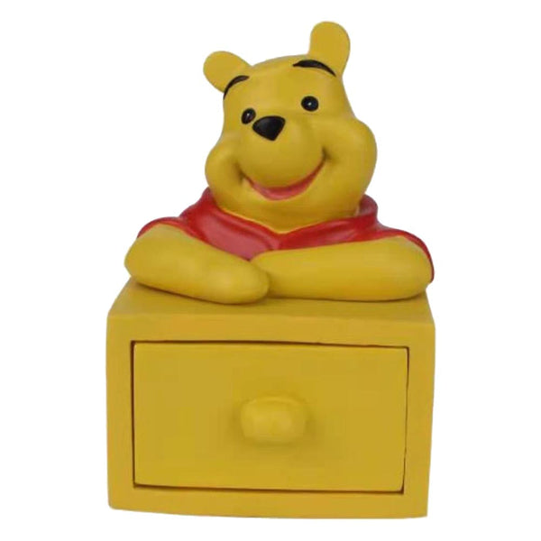 Cartoon Pooh Bear Mickey Mouse Donald Duck Stitch Jewelry Box Creative Ornament