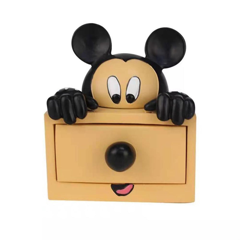 Cartoon Pooh Bear Mickey Mouse Donald Duck Stitch Jewelry Box Creative Ornament