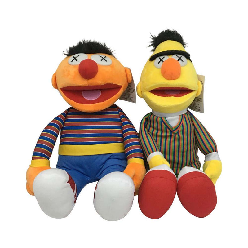 Cartoon Sesame Street Ernie and Bert Plush Doll Toy 52cm