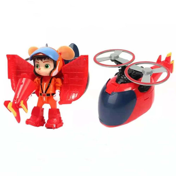 Cartoon Shuke and Beita Deformation Kid Suit Toy