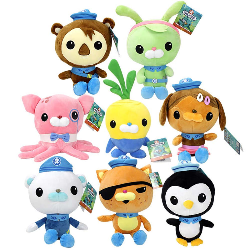 Cartoon The Octonauts Animal Plush Doll Toy Kid Gift 30cm