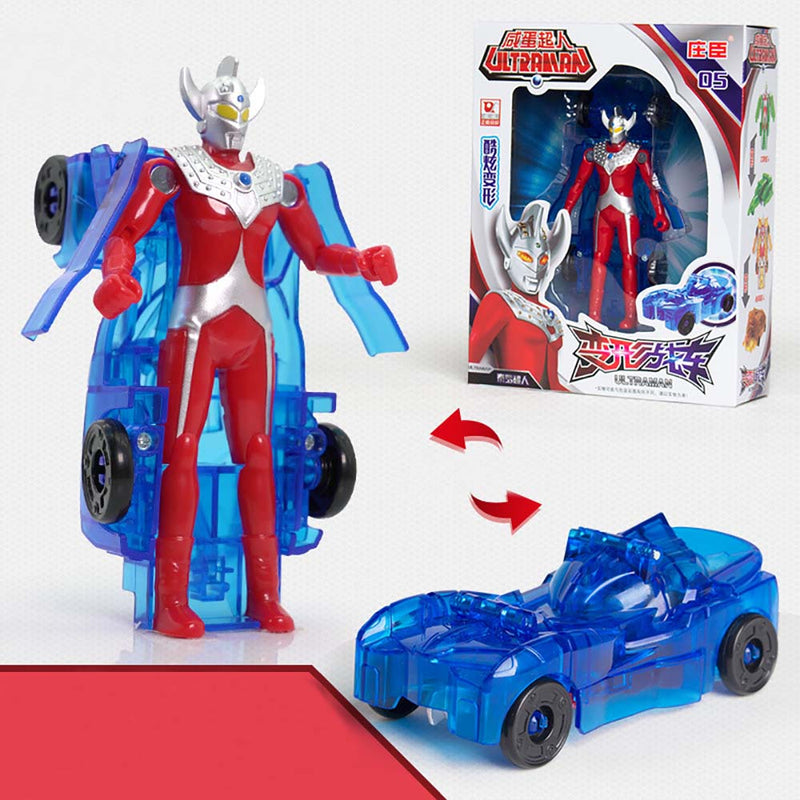 Cartoon Ultraman Vehicle Deformation Kid Suit Toy