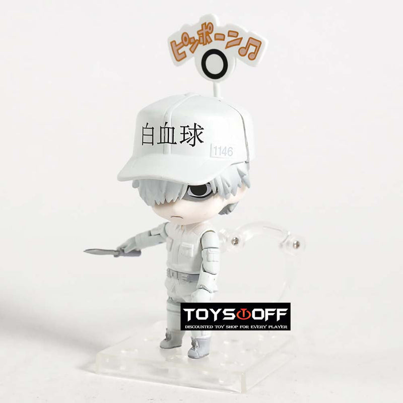 Cells At Work 979 White Blood Cell Action Figure Toy 10cm