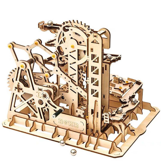 Coaster Race Run Balls Track DIY 3D Wooden Puzzle Model Drop Shipping Toy - Toysoff.com