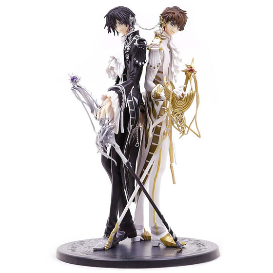 Code Geass Lelouch of the Rebellion R2 Lelouch Suzaku Action Figure 23cm