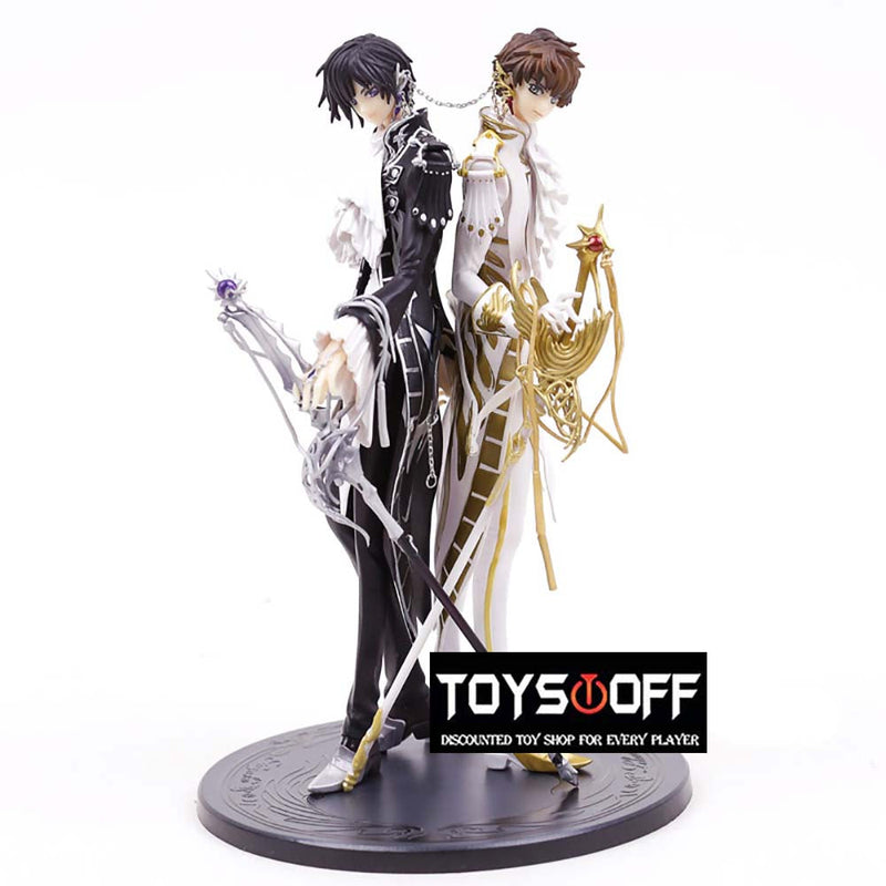 Code Geass Lelouch of the Rebellion R2 Lelouch Suzaku Action Figure 23cm