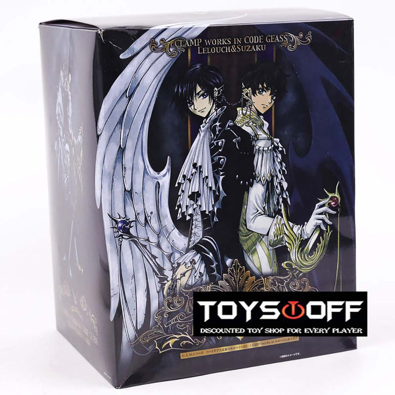 Code Geass Lelouch of the Rebellion R2 Lelouch Suzaku Action Figure 23cm