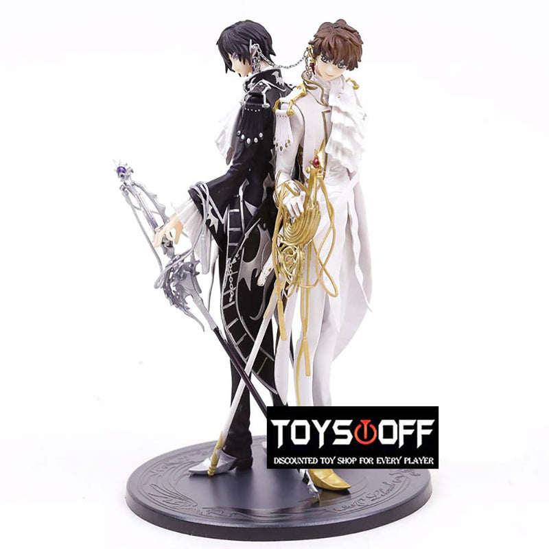 Code Geass Lelouch of the Rebellion R2 Lelouch Suzaku Action Figure 23cm