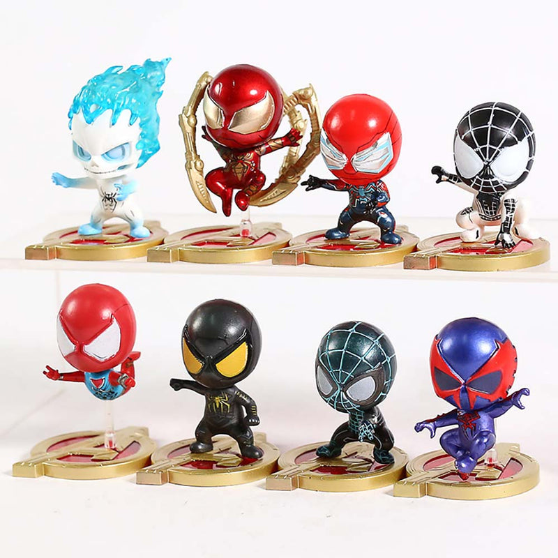 Cosbaby Iron Spirit Spider Man Action Figure Mini Model Toy