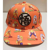 Cosplay Anime Dragon Ball Z Son Goku Hat Wu Embroidery Hip Hop Hat - Toysoff.com