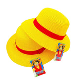 Cosplay Japanese Cartoon Prop One Piece Luffy Straw Hat Beach Visor - Toysoff.com