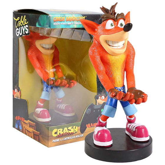 Crash Bandicoot Action Figure Model Phone & Controller Holder 20cm