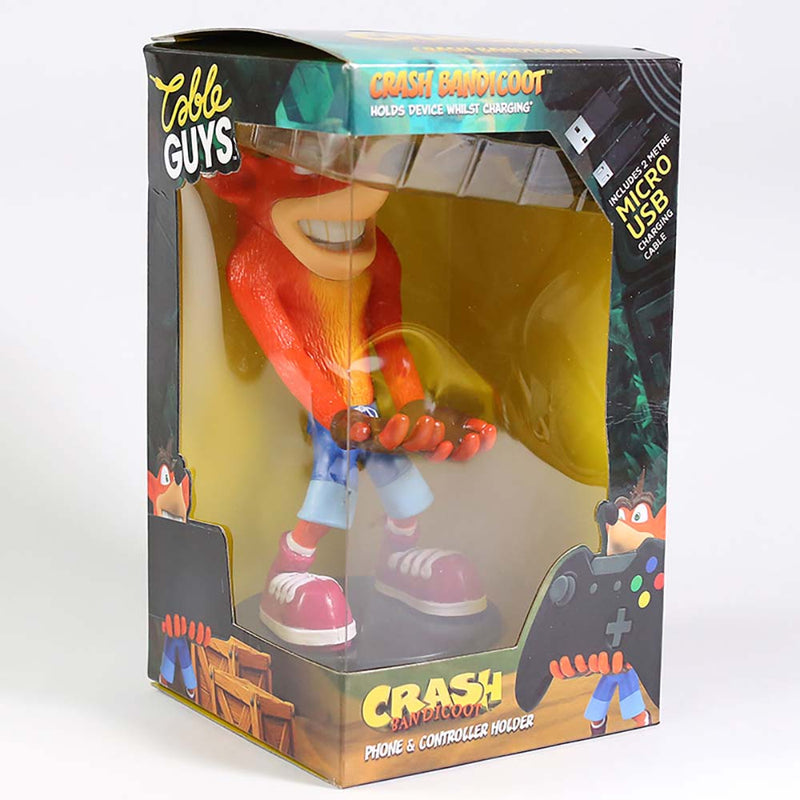 Crash Bandicoot Action Figure Model Phone & Controller Holder 20cm