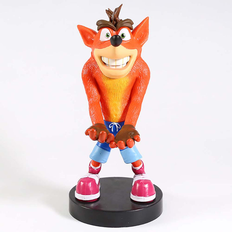 Crash Bandicoot Action Figure Model Phone & Controller Holder 20cm