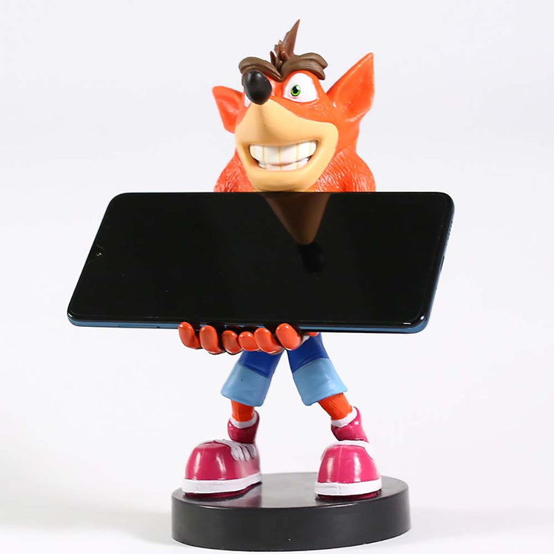 Crash Bandicoot Action Figure Model Phone & Controller Holder 20cm